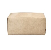 Bronx71 Hocker Memphis taupe polyester