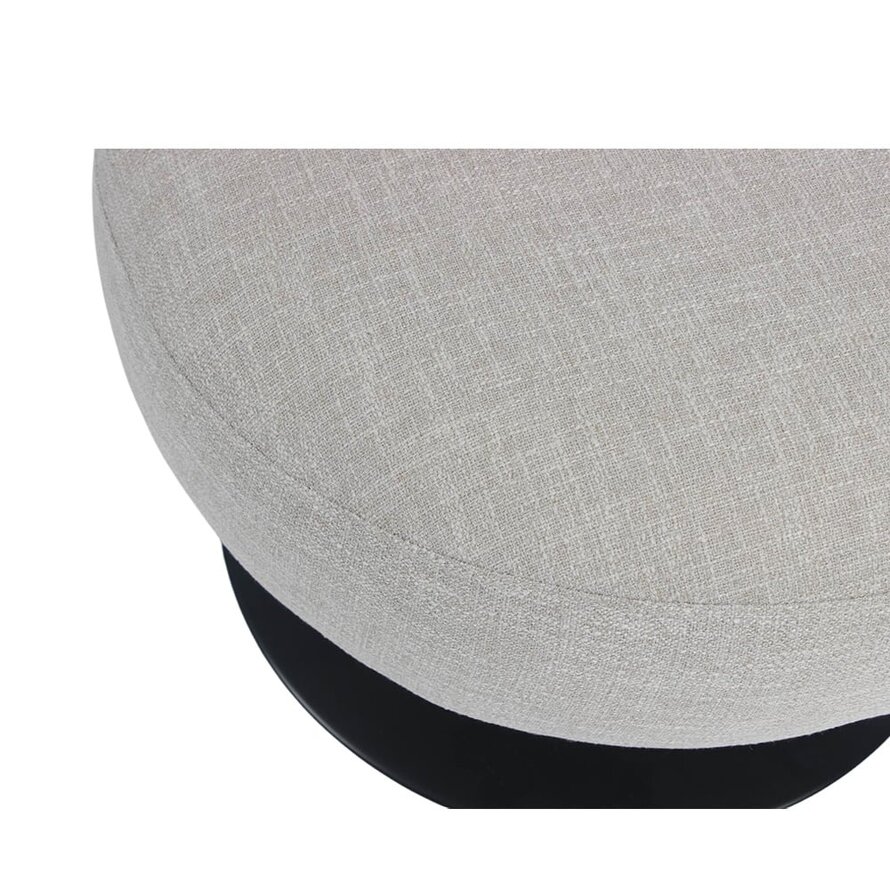 Fauteuil Metro draaibaar linnen taupe