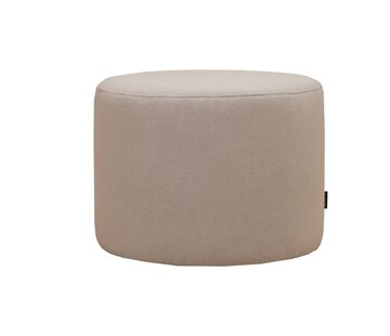 Bronx71 Poef/hocker Hilda grijs polyester