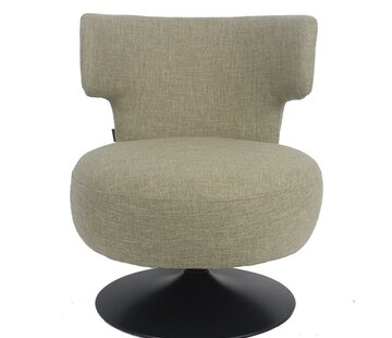 Bronx71 Fauteuil Metro draaibaar linnen olijfgroen