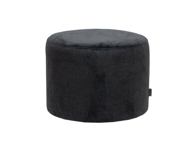Bronx71 Poef/hocker Myles zwart polyester