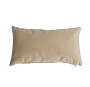 Bronx71 Kussen Anna beige velvet 25 x 45 cm