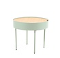 Salontafel Zita rond lichtgroen