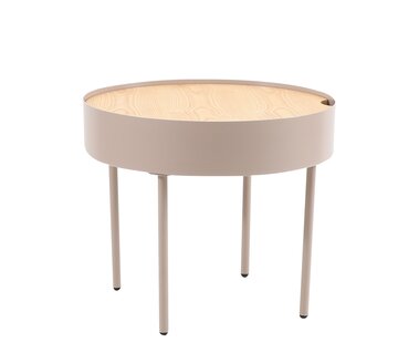Bronx71 Salontafel Zita rond taupe