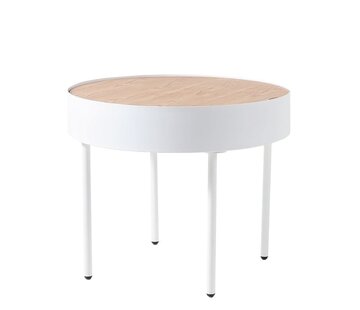 Bronx71 Salontafel Zita rond wit
