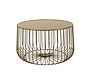 Horeca salontafel Senna goud
