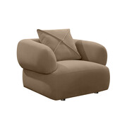 Bronx71 Fauteuil Palermo velvet taupe