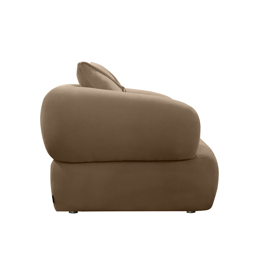 Fauteuil Palermo velvet taupe