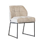 Stoel Jelle taupe polyester