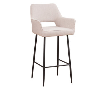 Bronx71 Barkruk Inga beige gerecycled polyester 78 cm