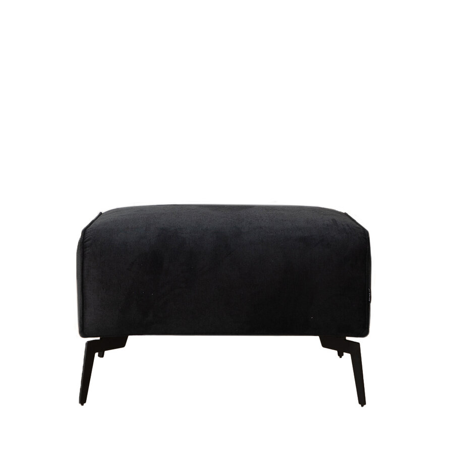 Hocker Vegas zwart polyester