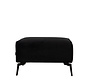 Hocker Vegas zwart velvet