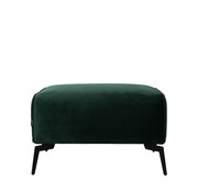 Bronx71 Hocker Vegas groen velvet