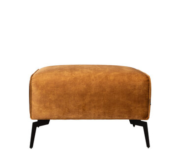 Bronx71 Hocker Vegas okergeel velvet