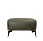 Hocker Vegas olijfgroen eco-leer