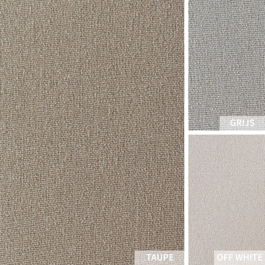 Kussen Hilda taupe polyester 25 x 45 cm