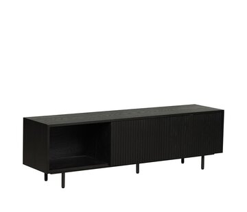 Bronx71 Tv-meubel Ray zwart eiken 150 cm