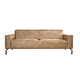 3-zitsbank Kansas beige eco-leer