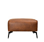 Hocker Vegas cognac eco-leer