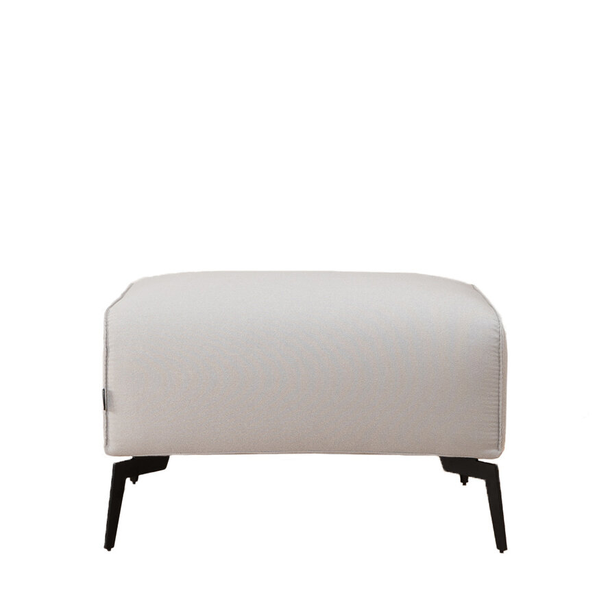 Hocker Vegas licht grijs polyester