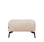 Hocker Vegas beige bouclé