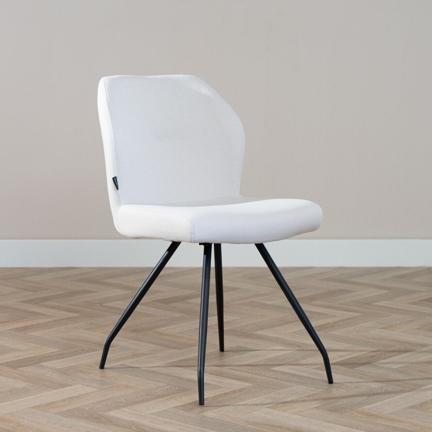Stoel Fenris gerecycled polyester off white