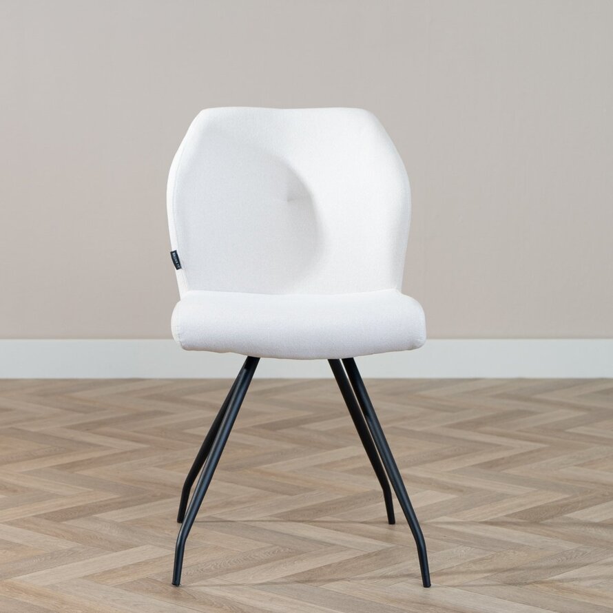 Stoel Fenris gerecycled polyester off white