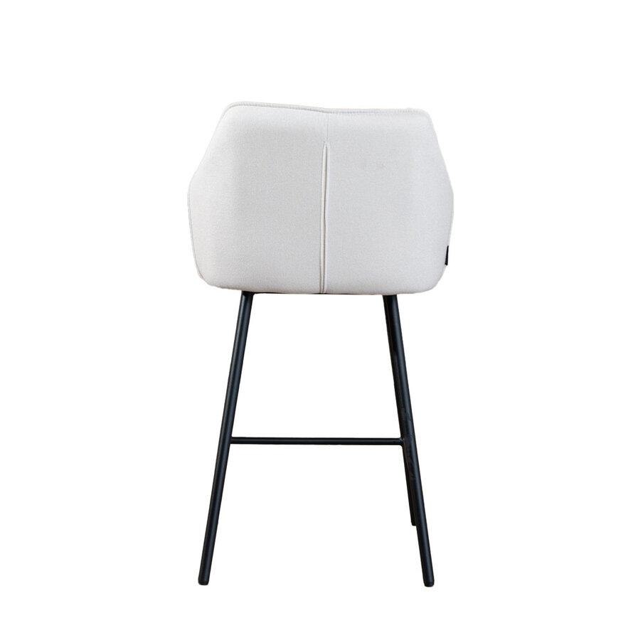 Barkruk Andor off white gerecycled polyester 65-78 cm