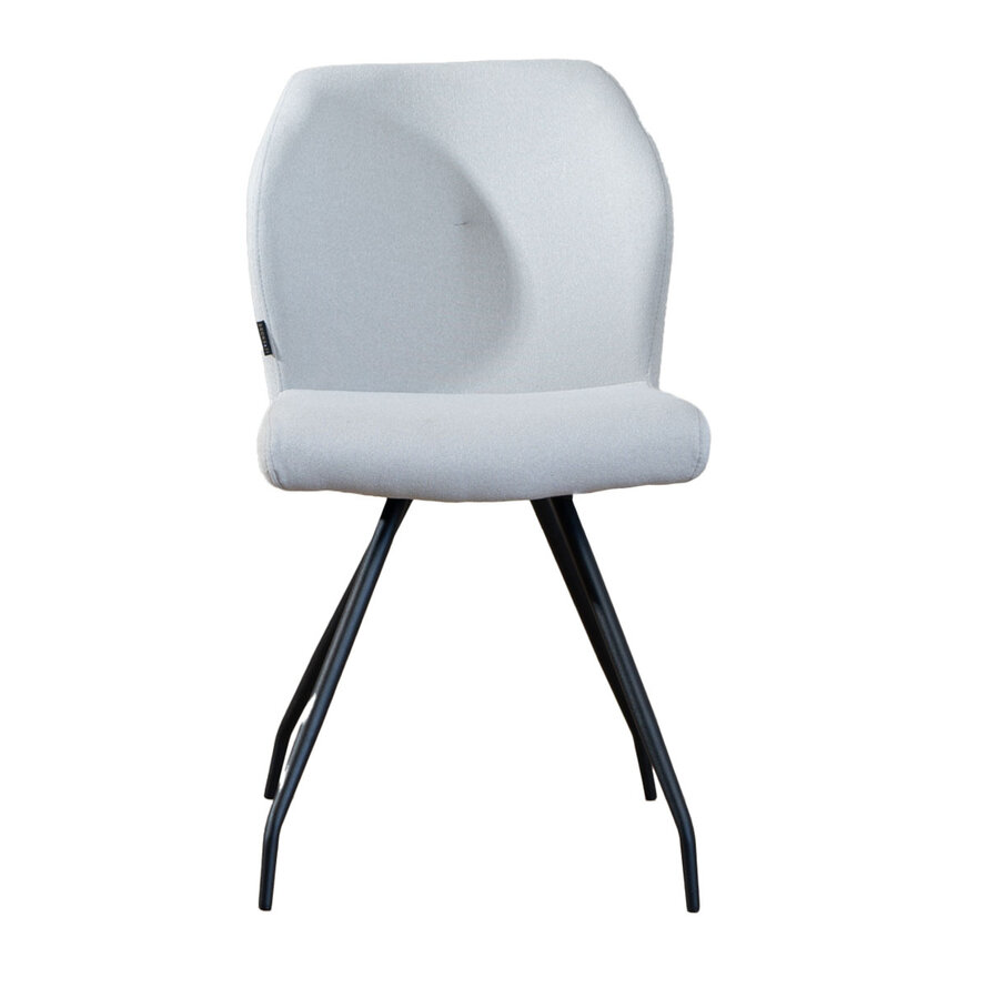 Stoel Fenris gerecycled polyester grijs