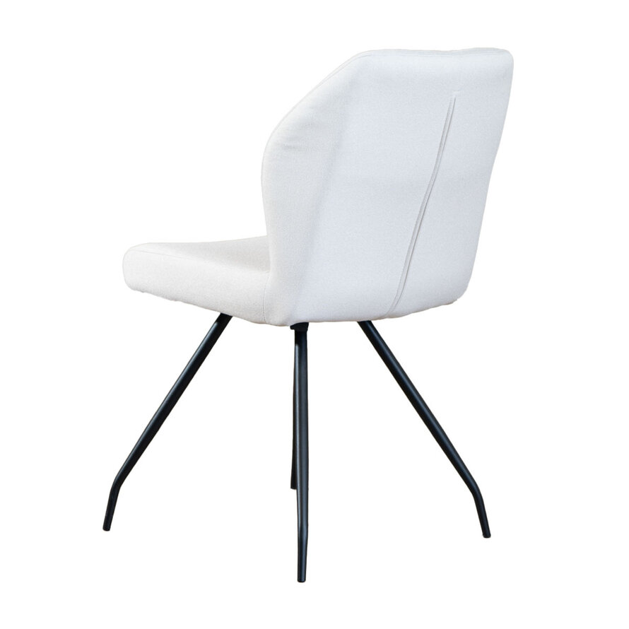 Stoel Fenris gerecycled polyester off white