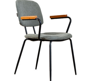 Bronx71 Stoel Oskar groen gerecycled polyester