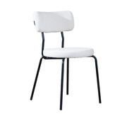 Bronx71 Stapelbare stoel Lyon off white gerecycled polyester