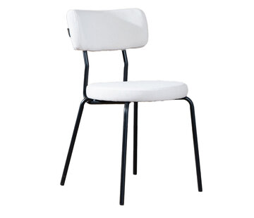 Bronx71 Stapelbare stoel Lyon off white gerecycled polyester