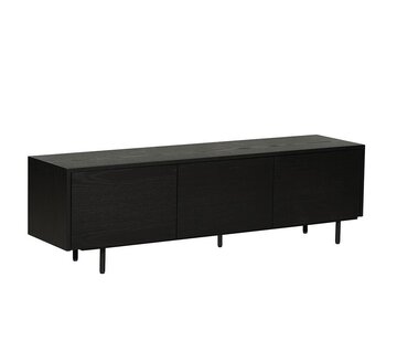 Bronx71 Tv-meubel Thomas zwart eiken 150 cm