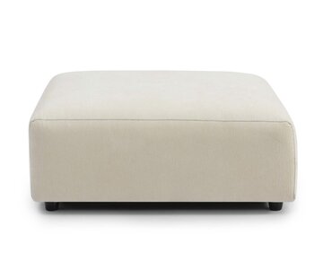 Bronx71 Hocker July chenille off white