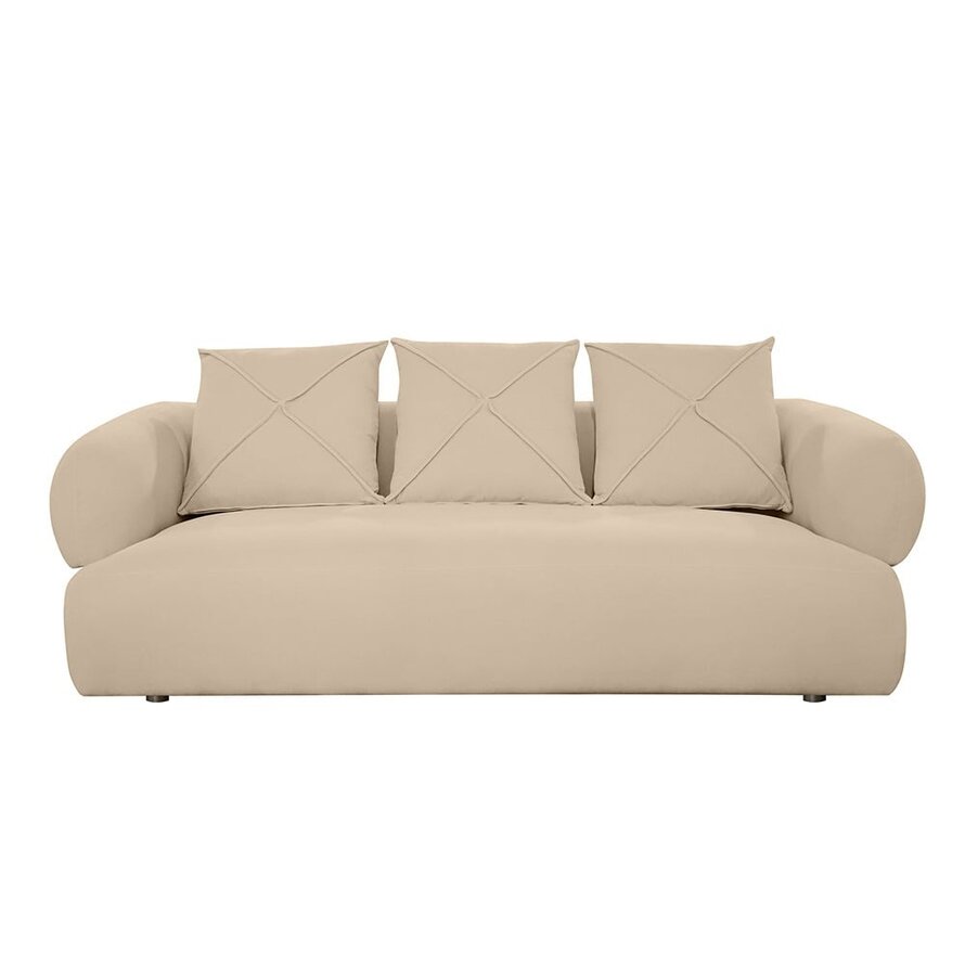 3-zitsbank Palermo velvet beige