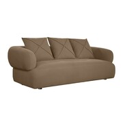 Bronx71 3-zitsbank Palermo velvet taupe