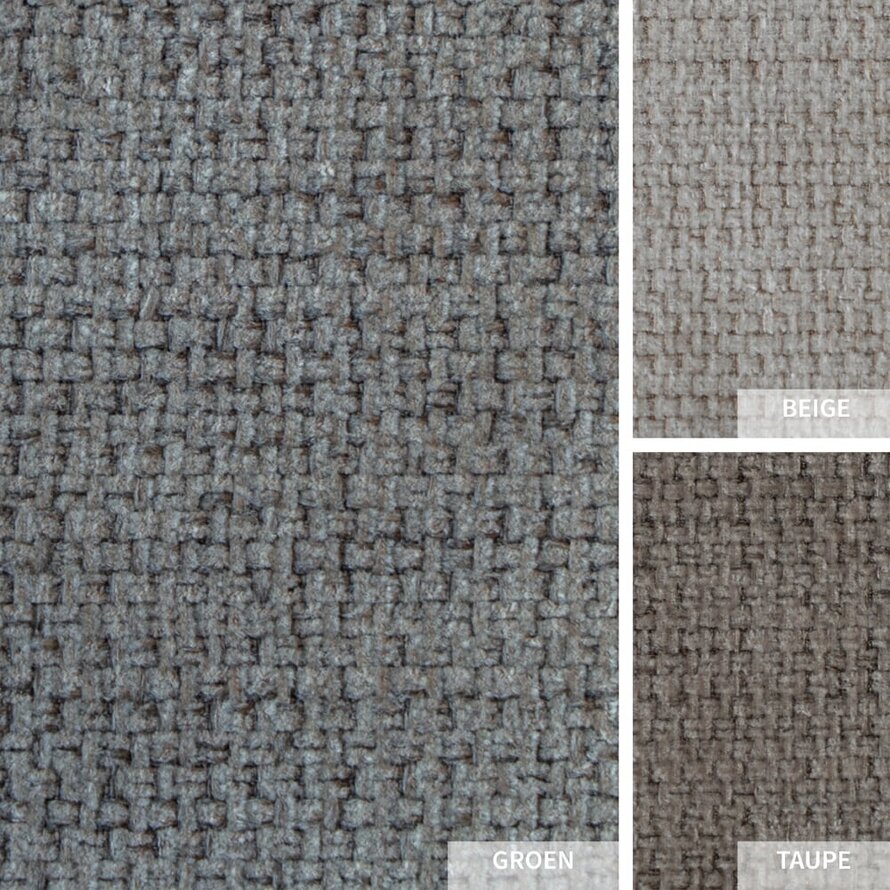 Stoel Lars groen gerecycled polyester