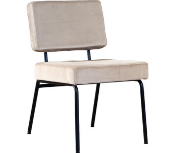 Bronx71 Stoel Espen taupe velvet