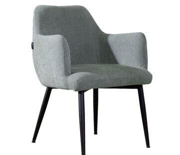 Bronx71 Stoel Lars groen gerecycled polyester