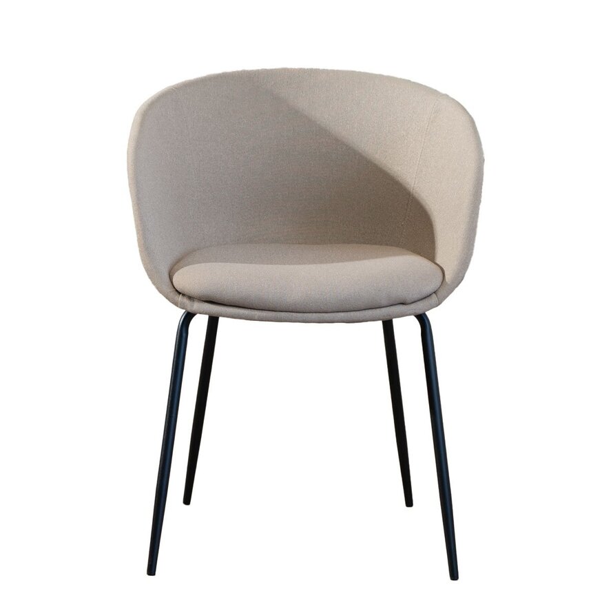 Stoel Ole taupe gerecycled polyester