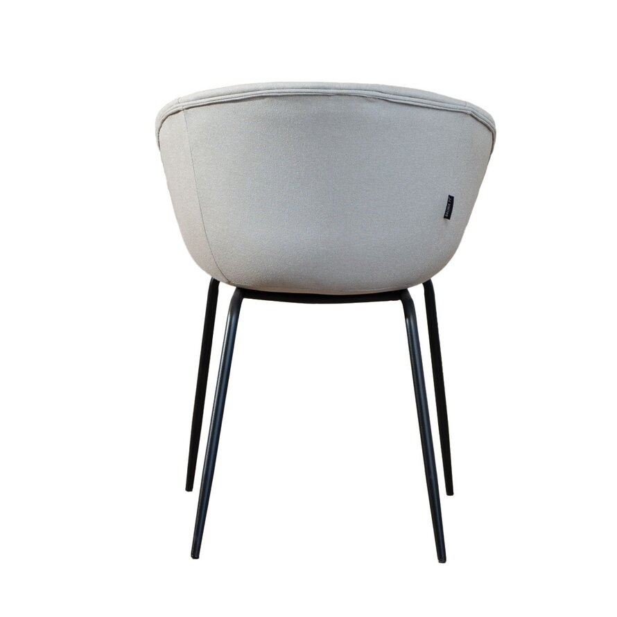 Stoel Ole grijs gerecycled polyester