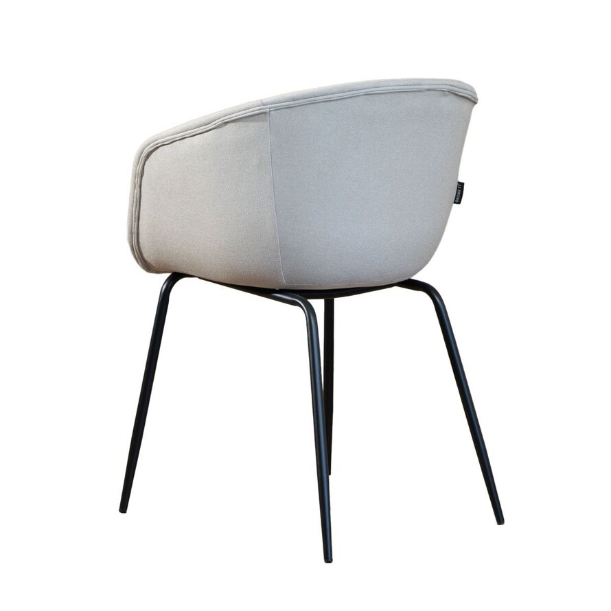 Stoel Ole grijs gerecycled polyester