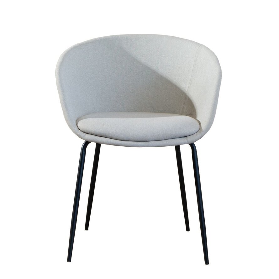 Stoel Ole grijs gerecycled polyester