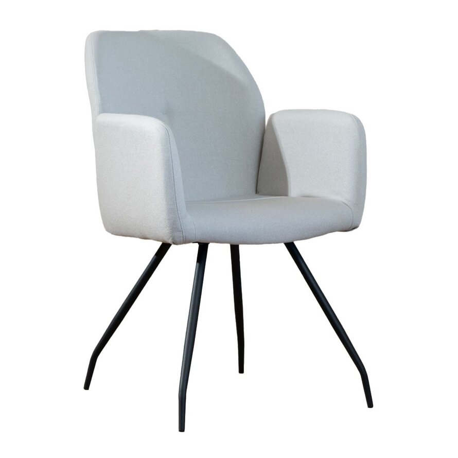 Stoel Frey gerecycled polyester grijs