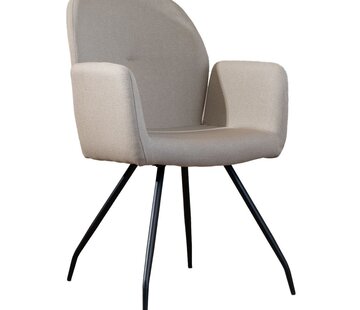 Bronx71 Stoel Frey gerecycled polyester taupe