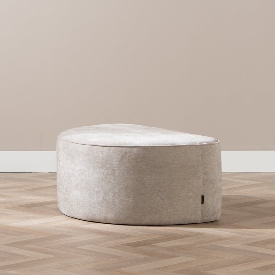 Hocker Neso polyester taupe
