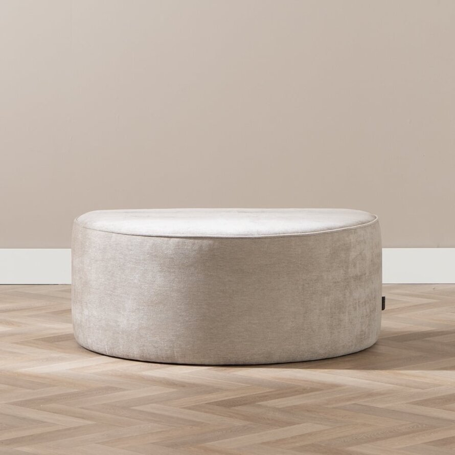 Hocker Neso polyester taupe