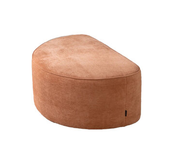 Bronx71 Hocker Neso polyester terracotta