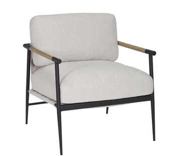 Bronx71 Fauteuil Jade linnen off white